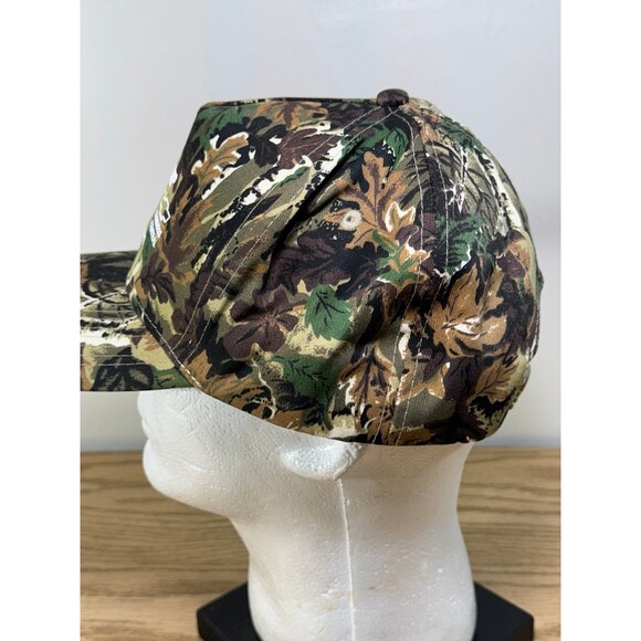 Vintage Chevrolet Uebelhoer & Sons Jasper Indiana Dealership Snapback Hat‎ Camo - Picture 3 of 8